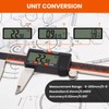 HARDELL Digital Caliper, 0-8 Inch Caliper Measuring Tool with Large