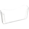 Rubbermaid 65986 Unbreakable Magnetic Wall File, Letter/A4 Size, Clear