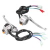 2pcs 22mm Motorcycle Drum Brake Handlebar Switch Left Right Aluminum