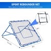 Winthai 4x4FT Volleyball Rebounder Net, Soccer Rebounder Pitchback Net with