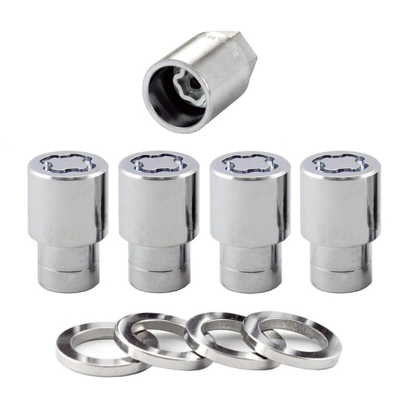 McGard 21120 Chrome Regular Shank Wheel Locks (1/2" - 20