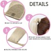 SEGO Ponytail Hair Piece, Extension Clip in Real Remy Hair