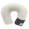 ADVANCE Travel Air Neck Pillow Soft Cotton Knit & Border