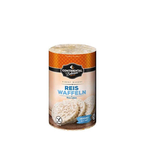 Rice waffles sea salt 100g