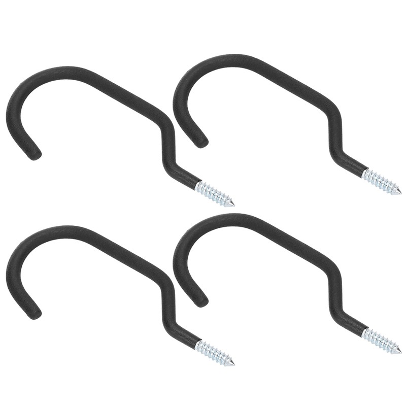 4pcs Metal Bike Wall Mount Storage Holders Garage Bicycle Hanger