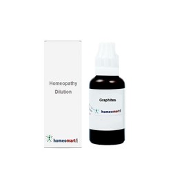 Homeomart.com Graphites Homeopathy Dilution 1M, 1 fl oz (30ml)