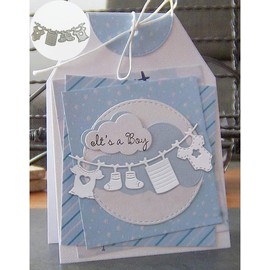 Baby Coat Shoes Cutting Dies for Card Making，Cutting Dies Cut Stencils for DIY Scrapbooking Photo Album Decorative Embossing Paper Dies for Card Making Templated