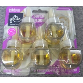 10 Refills Glade Plug Ins Limited Edition Scented Oil Refills Super Bloom  2 x 5