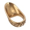 Archery Thumb Rings Good Protection Engraving Pattern Thumb Protector Rings