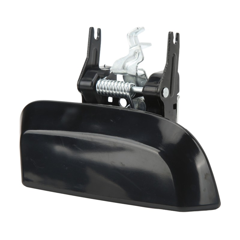 Car Rear Outer Exterior Door Handle Black ABS Replacement for