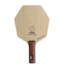 Allround Classic Cybershape - Offensive 5-layer table tennis blade - Lightweight with precision and feel - Straight handle