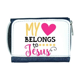 My Heart Belongs to Jesus [CMFUN] Stylish Ladies Purse