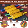 Bremermann Corn on the Cob Holder Set of 4 Colourful