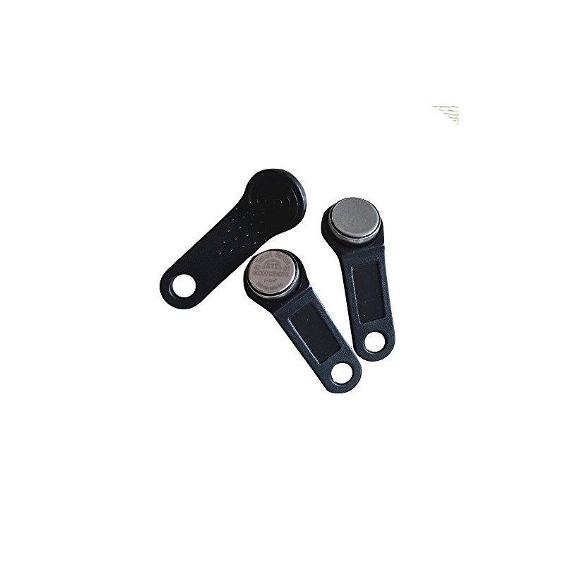 YARONGTECH Ibutton Electronic Key DS1990A-F5 Black Handle Read-only I-Button Non