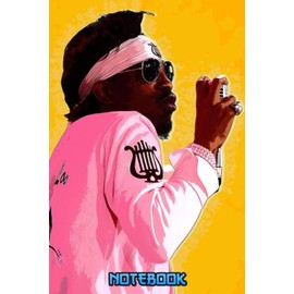 Notebook : Andre 3000 Notebook 100 Pages Collage Lined Pages Thankgiving Notebook Journal Gift Idea For Students, Teens, Boy and Girl #170