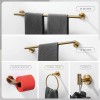 Elegant Lever Design Bathroom Accessories Single Towel Bar Robe Hooks