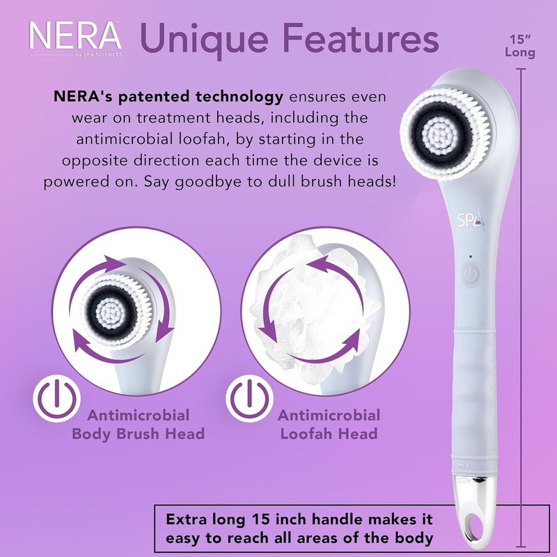 Spa Sciences NERA - Cepillo de ducha corporal 4 en