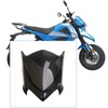 Mokuo Motorcycle Carbon Fiber Decorative Windshield Fit for Honda Grom