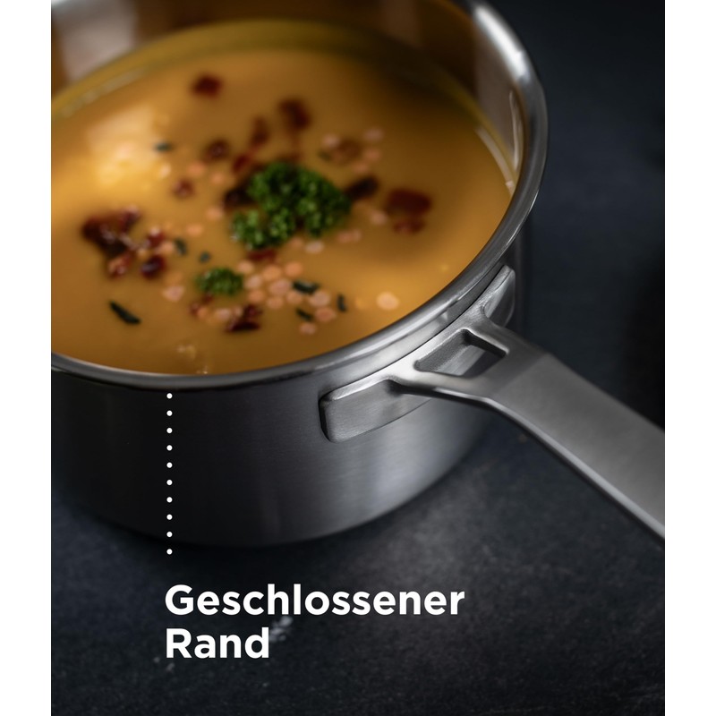 KUHN RIKON Culinary Fiveply saucepan 3.4L 20 CM