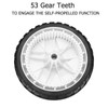 Fourtry 119-0311 Front Wheels for Toro 22" Recycler Mower, 137-4832
