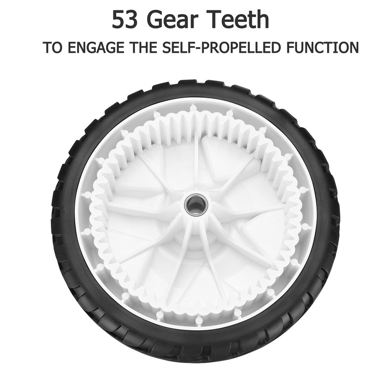 Fourtry 119-0311 Front Wheels for Toro 22" Recycler Mower, 137-4832