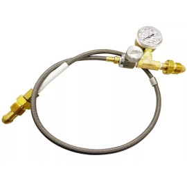 Preece Helium Argon Nitrogen Transfill Adaptor CGA580 to CGA580 36"