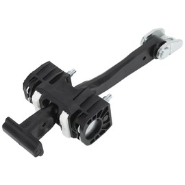 Motoforti Door Check Strap Stopper Limiter, Front Left Right Door Check Bracket Stop, for Vauxhall Zafira B A05 2005-2015, Metal, No.13128703, Black