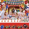 LBLS 98PCS Rox lox Birthday Party Decorations, Cartoon Theme Party