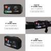 Electric Bicycle Display, 36V 48V E-Bike Intelligent Control Panel Display,