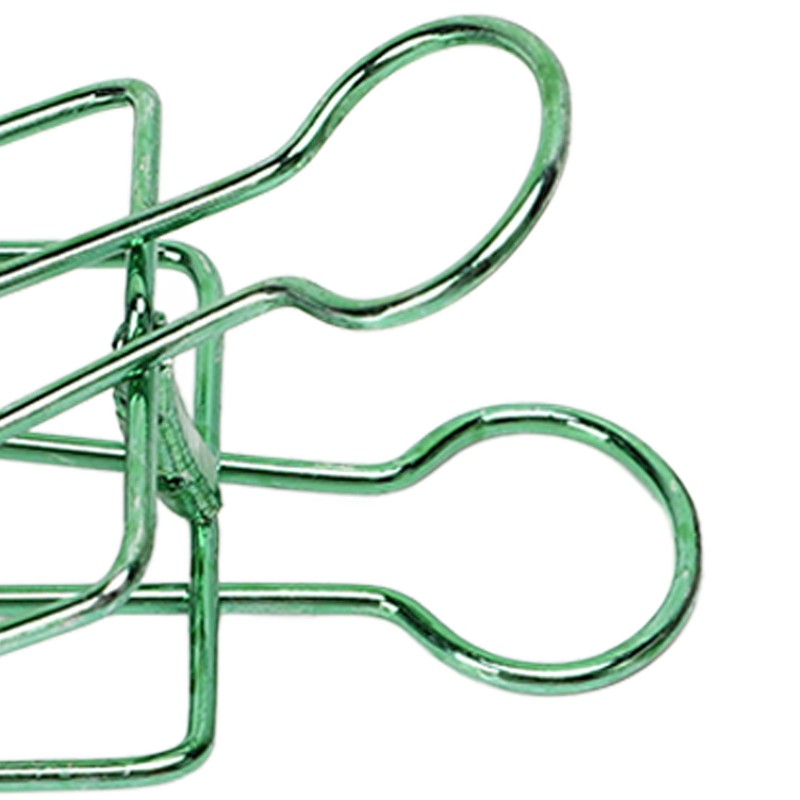 90 Pcs Binder Clips 32mm Hollow Strong Clamping Force Metal