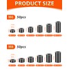 Pack of 50 Spacer Sleeves M8, Jeboler ABS Spacers, Plastic,