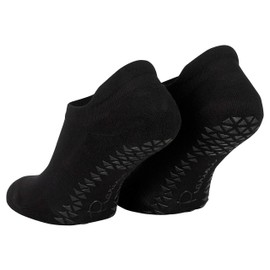 Piarini Pack of 1 Pilates Socks Women's Non-Slip ABS Yoga Socks Breathable Stopper Socks & Non-Slip Socks Women, black