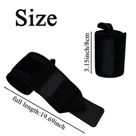 kitudaty Weight Lifting Wrist Support Wraps, Fitness Padded Polyester Wrist Support Grips Dumbbell Bar Wraps, Gym Accessories for Men and Women, for Powerlifting, Strength Training, Bodybuilding