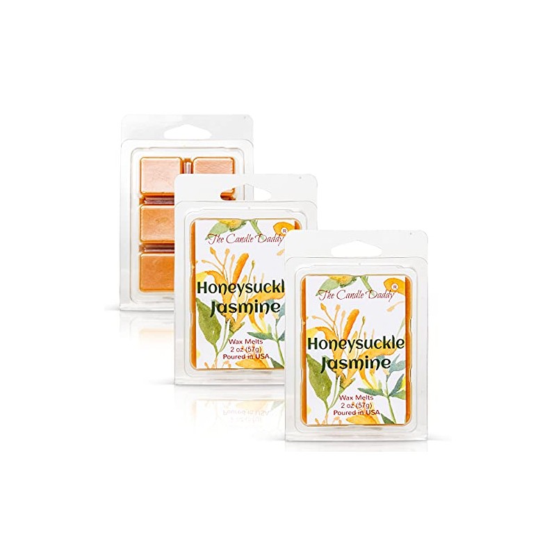 The Candle Daddy - Honeysuckle Jasmine - Floral Honeysuckle &