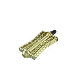 Fenix Butterfly Twisted Lowrider Bike Pedals,1/2", Various Colors (Gold)