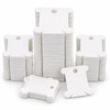 AKORD 120 Pcs White Plastic Floss Bobbins Set Embroidery Thread