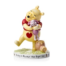 The English Ladies CO A Hug is Always The Right Size Winnie The Pooh and Piglet Figure