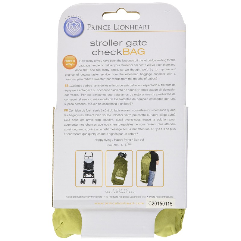 Prince Lionheart Stroller Gate Check Bag