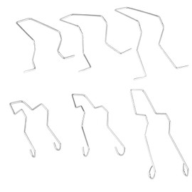 Lampenfederklemme, Federklammer aus Stahl, 6 Stück, Federklammer für Abblendscheinwerfer H1/H3/H4/H7
