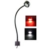 BiNFU Marine 12v Led White/Red Light, 20 inch gooseneck arm,