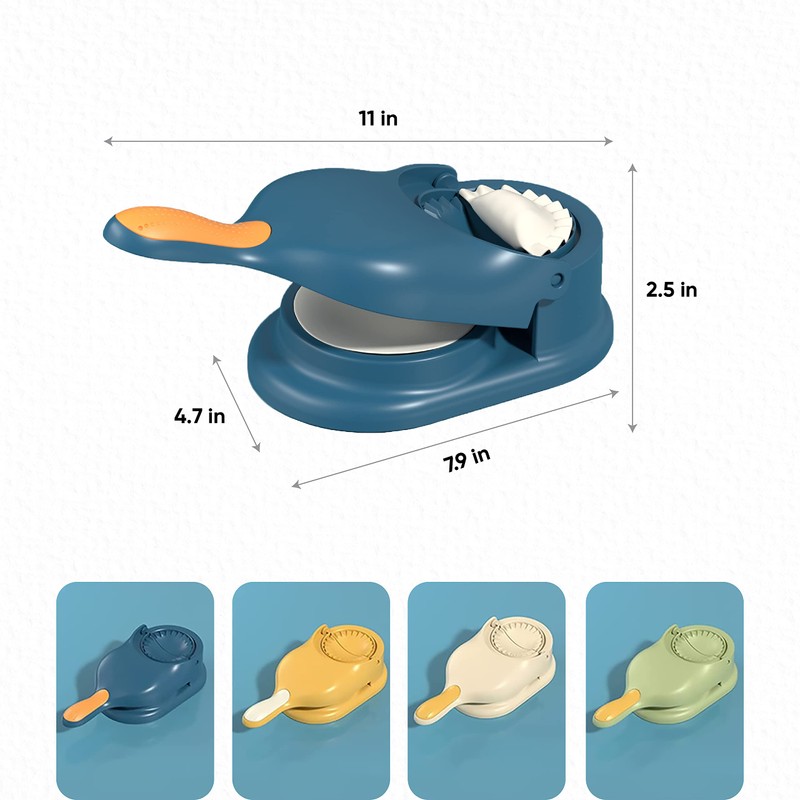365Home【Upgrade】2-Pack 2 in 1 Dumpling Maker Press, Dumpling Skin Maker