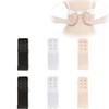 Bra Extender 6 Pieces Bra Extender 3 Rows 2 Hooks