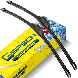 GSPSCN OEM QUALITY 26''+17'' Premium Original Replacement Windshield Wiper Blades,Quiet and Durable Stable High Performance All-Season Auto Wiper Blades for J Hook (Pack of 2)