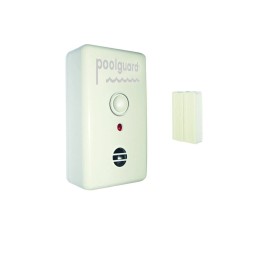 PoolGuard DAPT-2 Water Hazard Pool Door Alarm, White