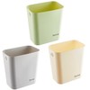 Halyuhn Rectanglar Small Trash Can 3 Pack, 3 Gallon/12 L