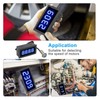 EEEkit 4 Digital Blue LED Tachometer, RPM Speed Meter Digital
