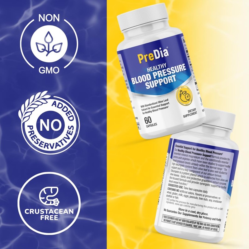 PREDIA WynnPharm - Healthy Blood Pressure Support, 30 Count (Pack