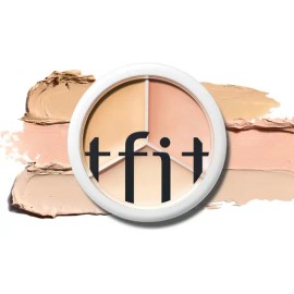 Corrector Tfit Concealer 3 En 1 Larga Duración Tono 03 Cool Resistente Agua