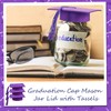 Mindsoft 24 Pcs 2026 Graduation Cap Decorations Mason Jar Lid