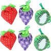 KOMUNJ 6 Pack Foldable Shopping Bag, Fruit Storage Bag, Portable